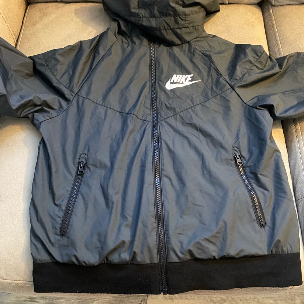 Nike Charcoal Gray Hooded Jacket